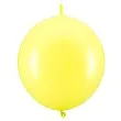balony z lacznikiem zolty partydeco 11 20 szt