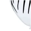 balony zebra paski bialy pastel qualatex 11 25 szt