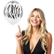 balony zebra paski partydeco 11 50 szt
