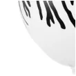 balony zebra paski partydeco 11 50 szt