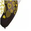 balony zlote serca 13 gemar 5 szt