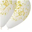 balony zloty marmur bialy 13 5 szt