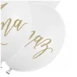 balony zona i maz pastel bialy partydeco 12 6 szt