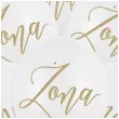 balony zona i maz pastel bialy partydeco 12 6 szt
