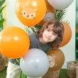 balony zwierzeta lesni przyjaciele partypal 12 8 szt