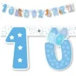baner 1 urodzinki blekitny 159 cm
