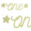 baner 1 urodziny one zloty partydeco 50 cm