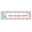 baner baby shower boy wlasny napis amscan 165 cm
