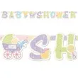 baner baby shower dzieciece symbole pastel mix amscan 200 cm