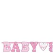 baner baby shower its a girl rozowy amscan 256 cm 2 szt
