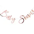 baner baby shower rose gold amscan 150 cm