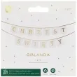 baner chrzest swiety bialy partydeco 200 cm