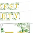 baner chrzest swiety listki bialy partycollection 3 5 m