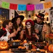 baner dia de los muertos czaszki wielokolorowy 6 szt 2 2 m