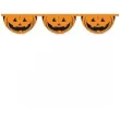baner dynie halloween pomaranczowy guirca 5 5 m