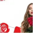 baner dzien kobiet azurowe roze czerwony 2 0 m