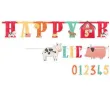 baner farma happy birthday lil farmer amscan 182 x 10 1 cm