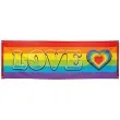 baner flaga teczowa z sercem love boland 220 cm