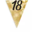 baner flagi 18 urodziny fajerwerki zloto kremowe 3 6 m