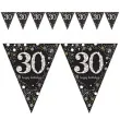 baner flagi 30 urodziny sparkling celebrations gold amscan 400 cm