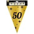 baner flagi 50 urodziny classy party 10m pd party