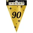 baner flagi 90 urodziny classy party 10m pd party