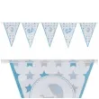 baner flagi baby shower boy stopki niebieski czakos 400 cm