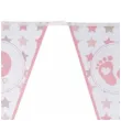 baner flagi baby shower girl stopki rozowy czakos 400 cm