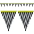 baner flagi chevron czarny unique 365 cm