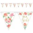 baner flagi floral baby its a girl amscan 457 cm