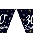 baner flagi happy birthday 30 urodziny b c czarny godan 270 cm