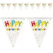 baner flagi happy birthday konfetti mix unique 365 cm