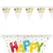 baner flagi happy birthday konfetti mix unique 365 cm