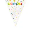 baner flagi happy birthday konfetti mix unique 365 cm