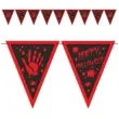 baner flagi happy halloween we krwi czarne 3 6 m