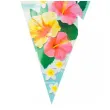 baner flagi hawaje kwiaty i ananasy boland 6 m