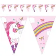 baner flagi jednorozec unicorn rainbow colors procos 230 cm