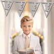 baner flagi komunia sw aniolek srebrny 3 6 m