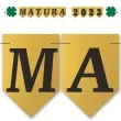 baner flagi matura 2023 zloty diy 2 5 m