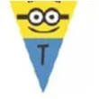 baner flagi minionki happy birthday amscan 330 cm