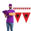 baner flagi panstwa swiata albania diy 3 6 m