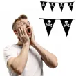 baner flagi pirackie czaszki czarny boland 6 m