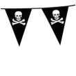 baner flagi pirackie czaszki czarny boland 6 m
