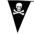 baner flagi pirackie czaszki czarny boland 6 m