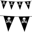baner flagi pirackie czaszki czarny boland 6 m
