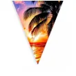 baner flagi rajska wyspa mix 3 6 m