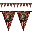 baner flagi straszny klaun halloween guirca 3 m