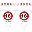 baner flagi urodziny 18 traffic birthday funny fashion 5 m