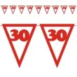 baner flagi urodziny 30 czerwony 3 6 m