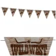 baner flagi western dziki zachod brazowy boland 600 cm